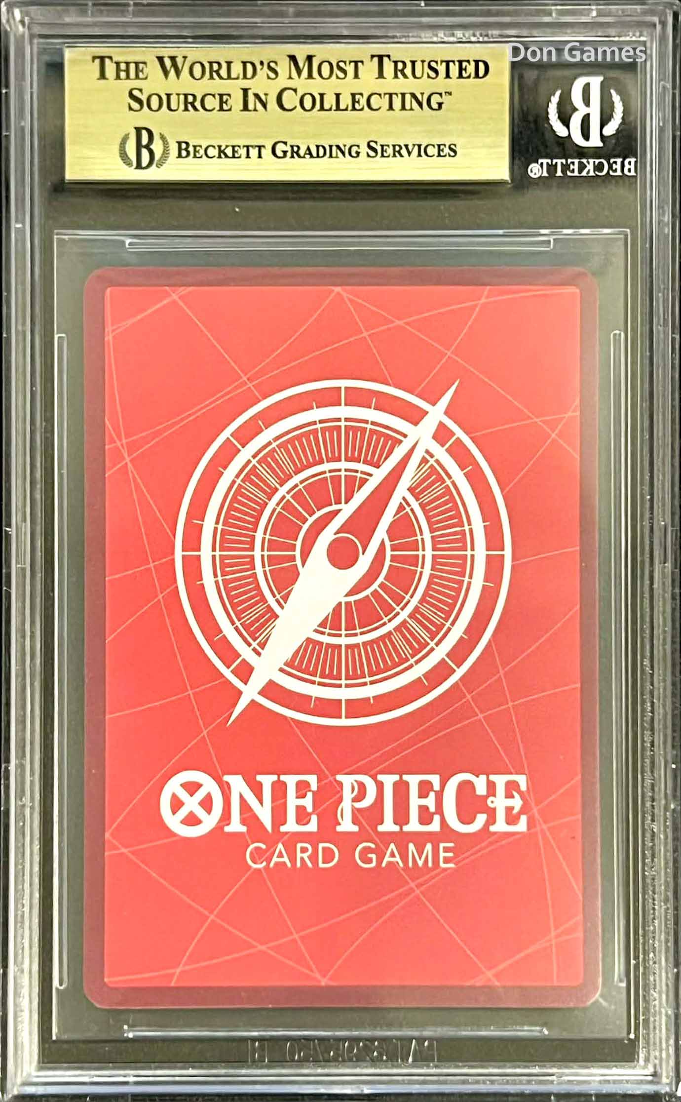 BGS 10 Pristine [JPN] OP05-098 Enel Leader Card Alternate Art (One Piece Base Shop Limited Card Collection Vol. 1)
