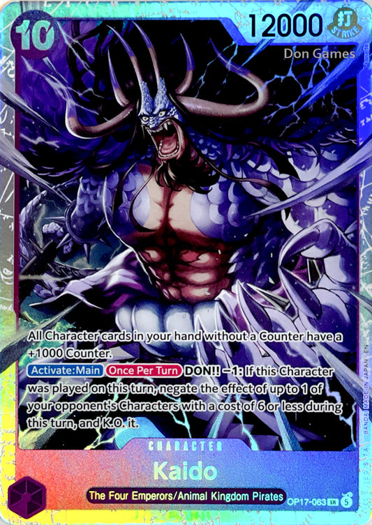 OP17-063 Kaido Character Card