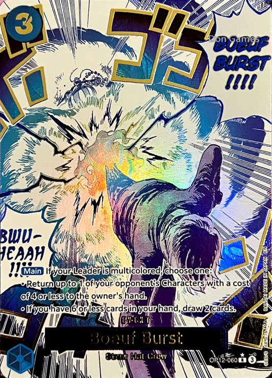 OP12-060 Boeuf Burst Event Card Alternate Art