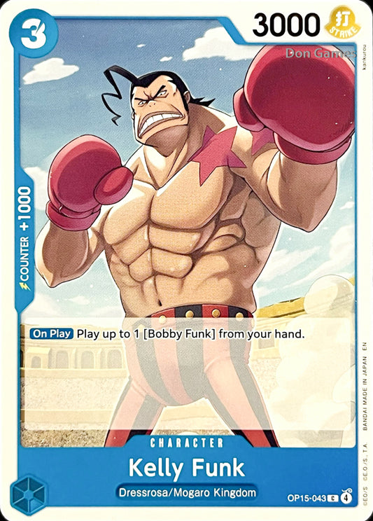 OP15-043 Kelly Funk Character Card