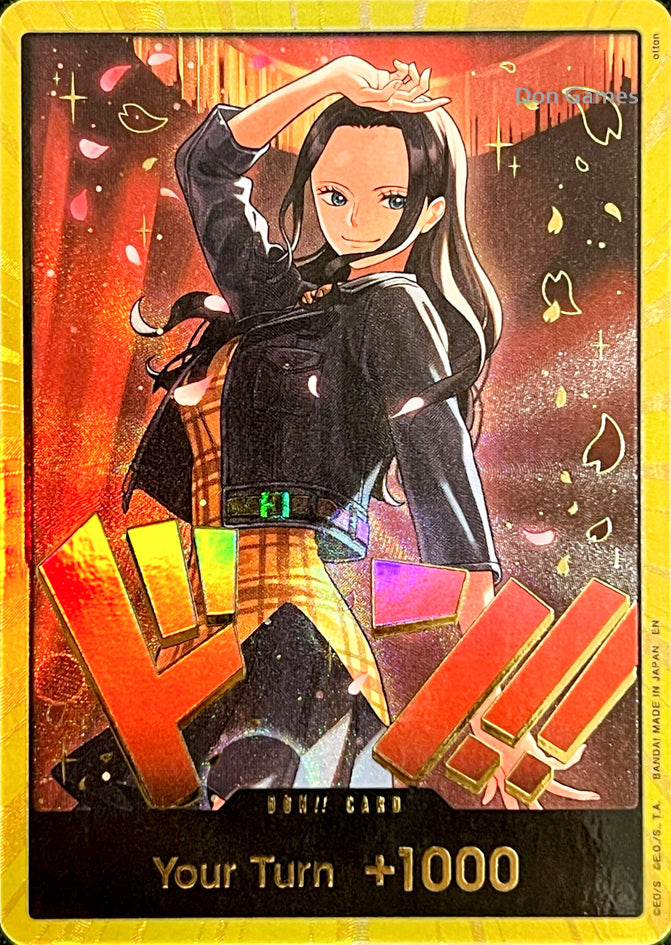 Don [EB-03] Nico Robin Alternate Art Gold Foil