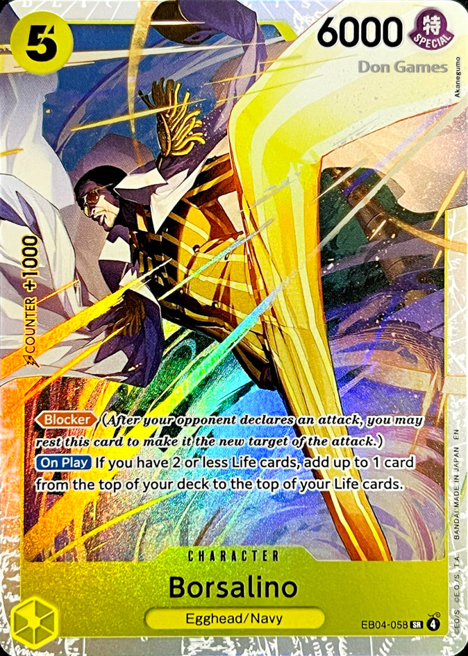 EB04-058 Borsalino Character Card