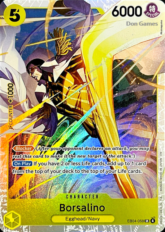 EB04-058 Borsalino Character Card