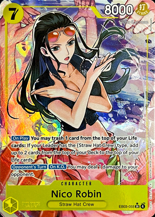 EB03-055 Nico Robin Character Card Alternate Art