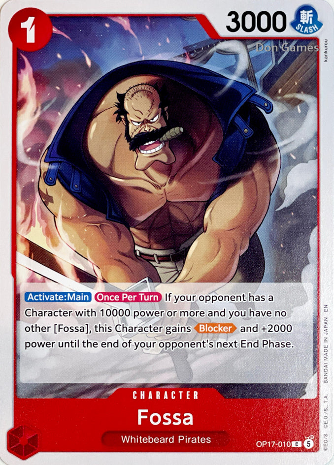 OP17-010 Fossa Character Card