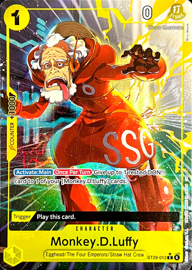 ST29-012 Monkey. D. Luffy Character Card Extended Art