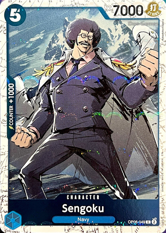 OP06-049 Sengoku Character Card Marines Foil