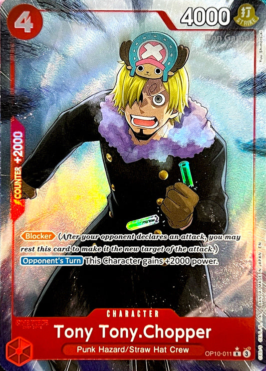 OP10-011 Tony Tony. Chopper Character Card Alternate Art (PRB-02)