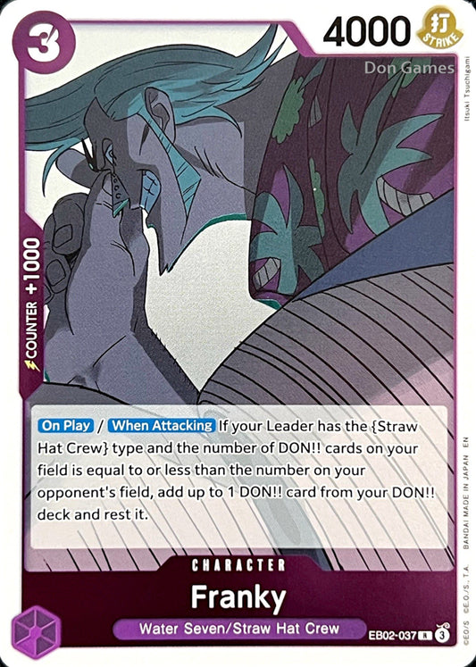 EB02-037 Franky Character Card