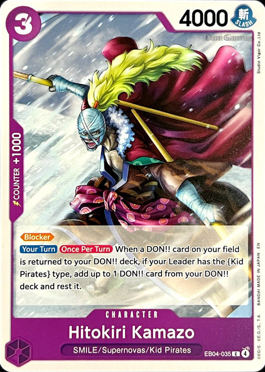 EB04-035 Hitokiri Kamazo Character Card