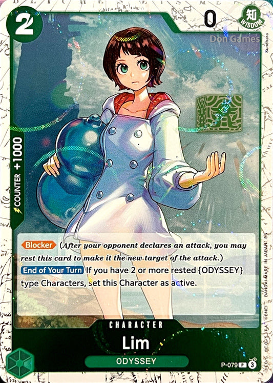 P-079 Lim Character Card Pirate Foil