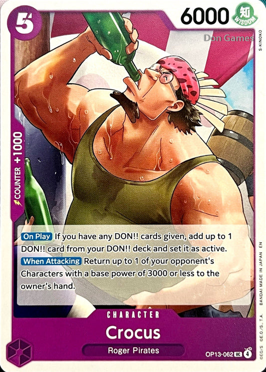 OP13-062 Crocus Character Card