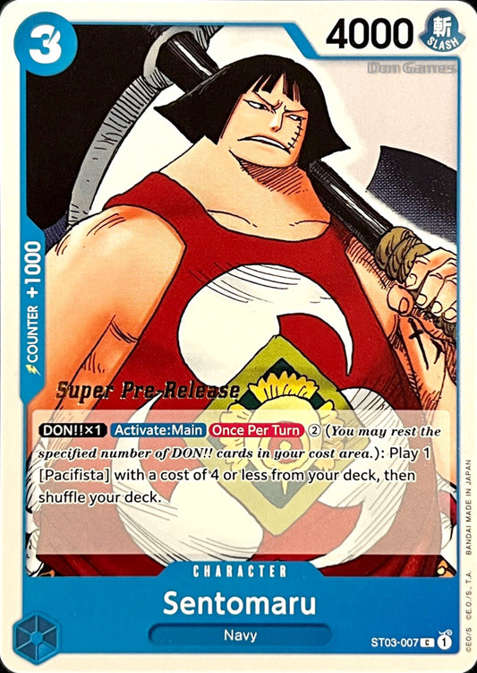 ST03-007 Sentomaru Character Card SUPER PRE-RELEASE