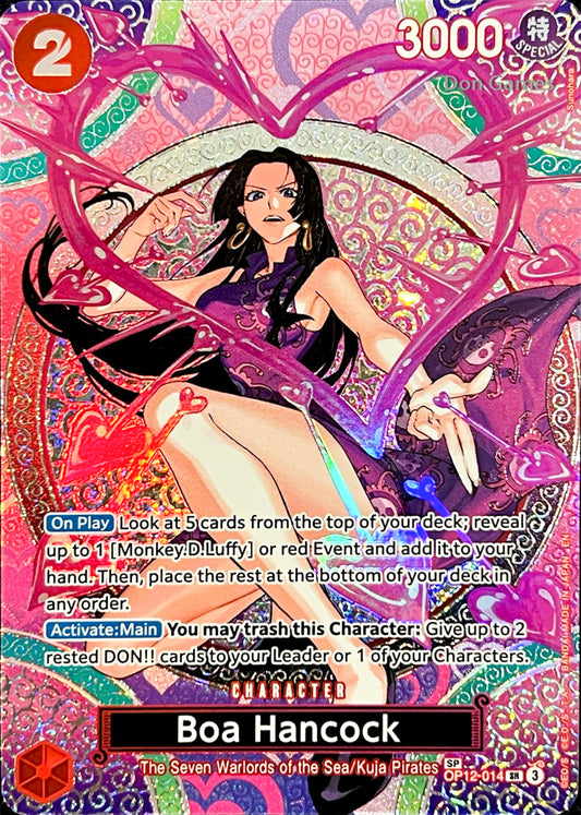 OP12-014 Boa Hancock Character Card Special Alternate Art