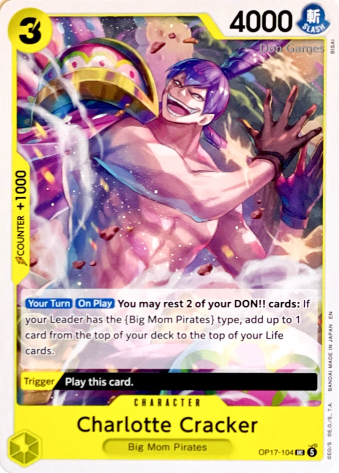 OP17-104 Charlotte Cracker Character Card