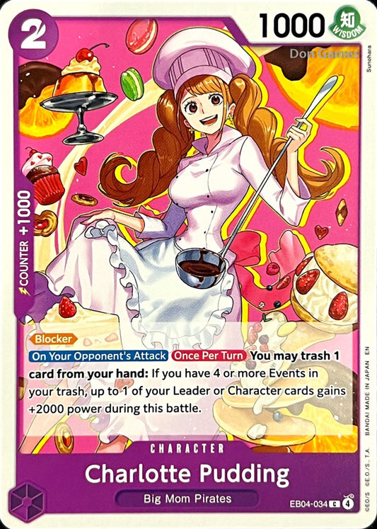 EB04-034 Charlotte Pudding Character Card