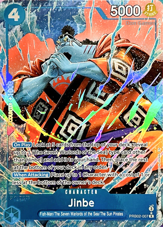 PRB02-007 Jinbe Character Card Alternate Art