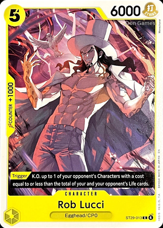 ST29-013 Rob Lucci Character Card