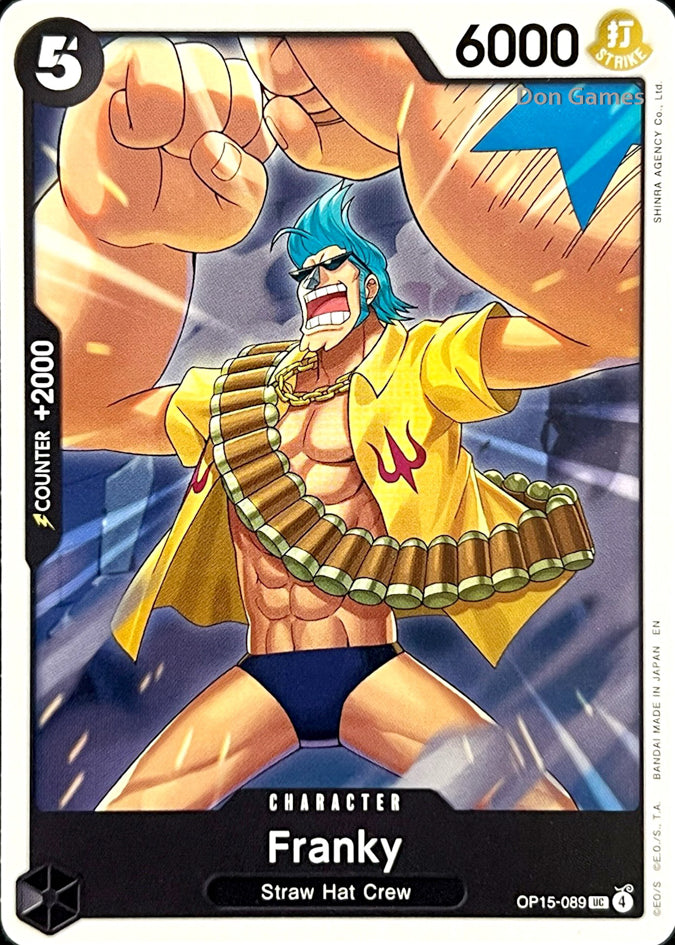OP15-089 Franky Character Card