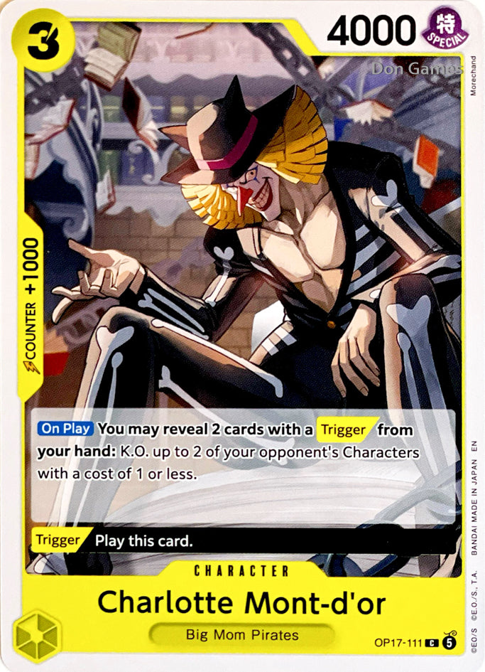 OP17-111 Charlotte Mont-d'or Character Card