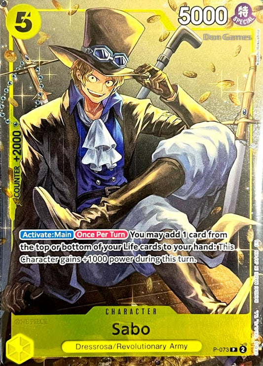 P-073 Sabo Alternate Art (Tin Pack Set Vol. 2)