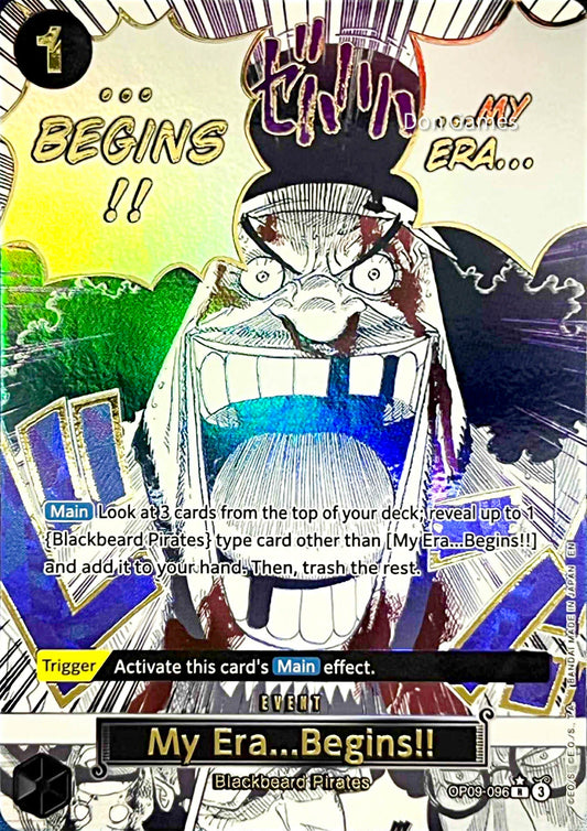 OP09-096 My Era... Begins!! Event Card Special Alternate Art (PRB-02)