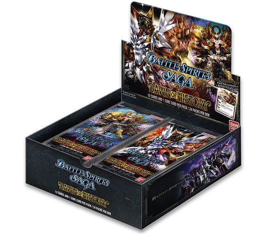 Battle Spirits Saga Dawn of Ashes Booster Box + Bonus Tamagotchi Promo