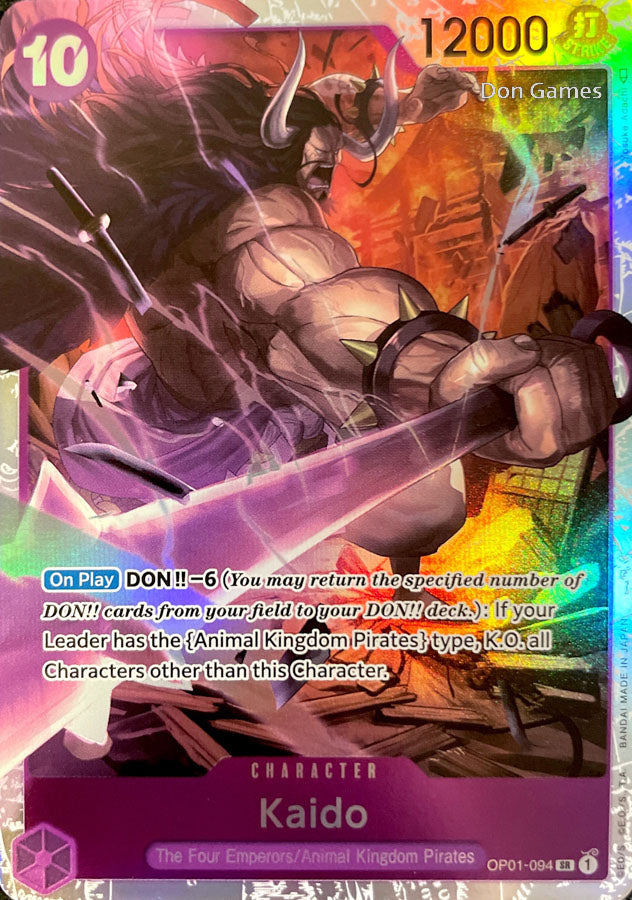 OP01-094 Kaido Character Card