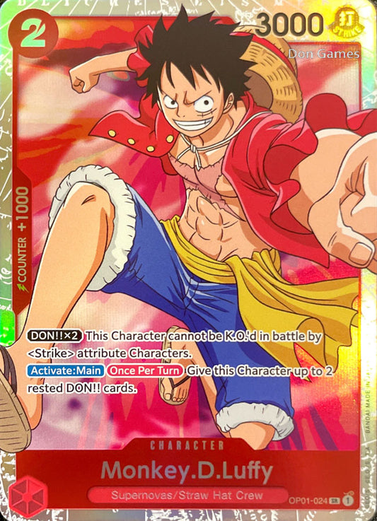 OP01-024 Monkey. D. Luffy Character Card