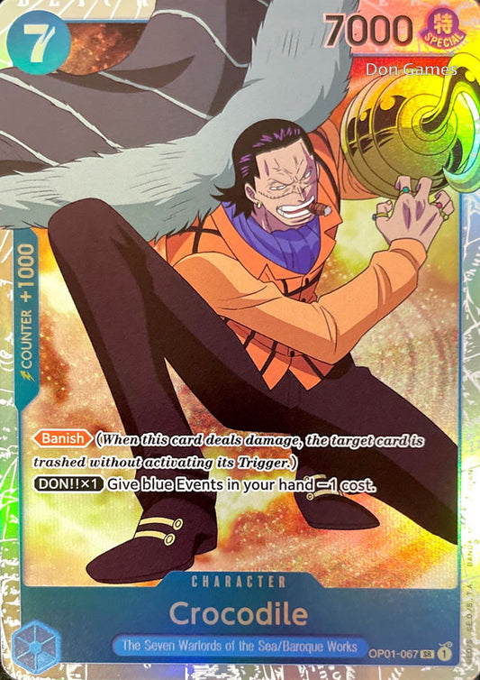 OP01-067 Crocodile Character Card