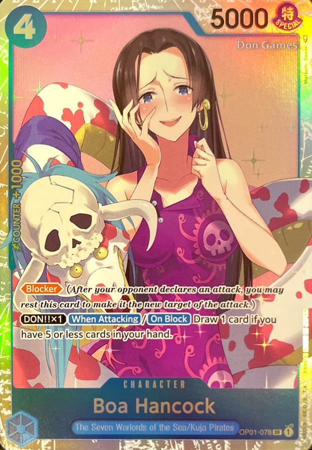 OP01-078 Boa Hancock Character Card