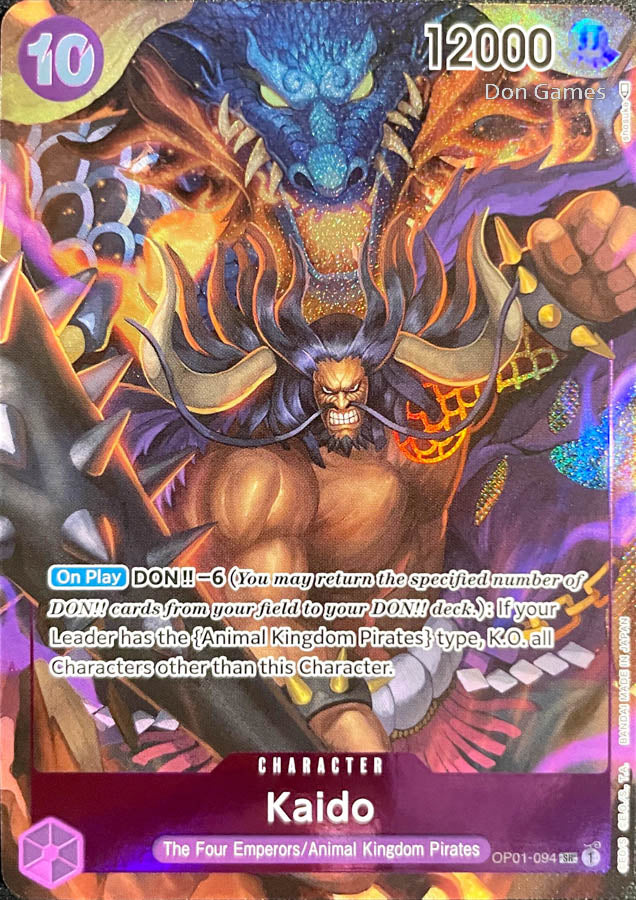 OP01-094 Kaido Character Card Alternate Art