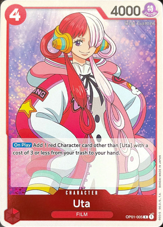 OP01-005 Uta Character Card