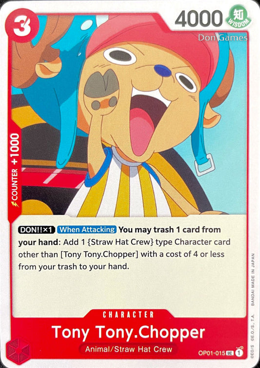 OP01-015 Tony Tony. Chopper Character Card