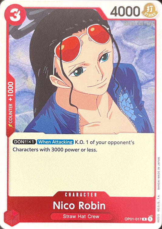 OP01-017 Nico Robin Character Card