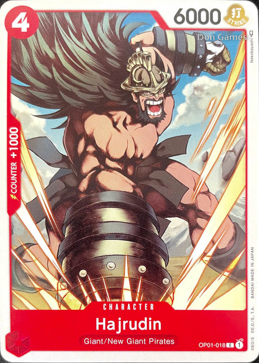 OP01-018 Hajrudin Character Card