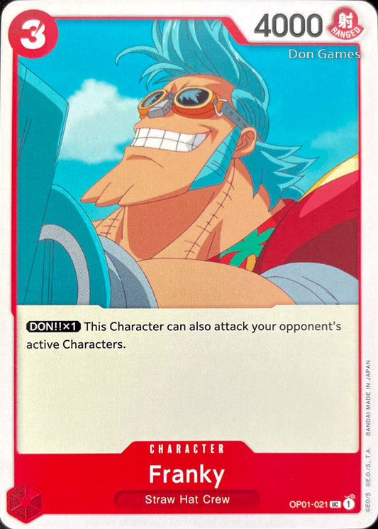 OP01-021 Franky Character Card