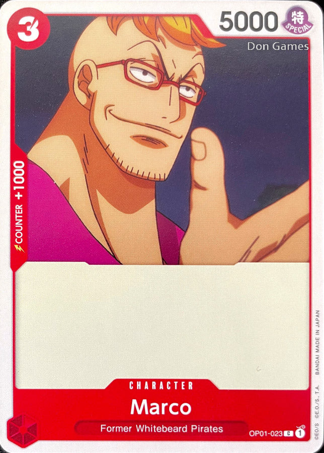 OP01-023 Marco Character Card