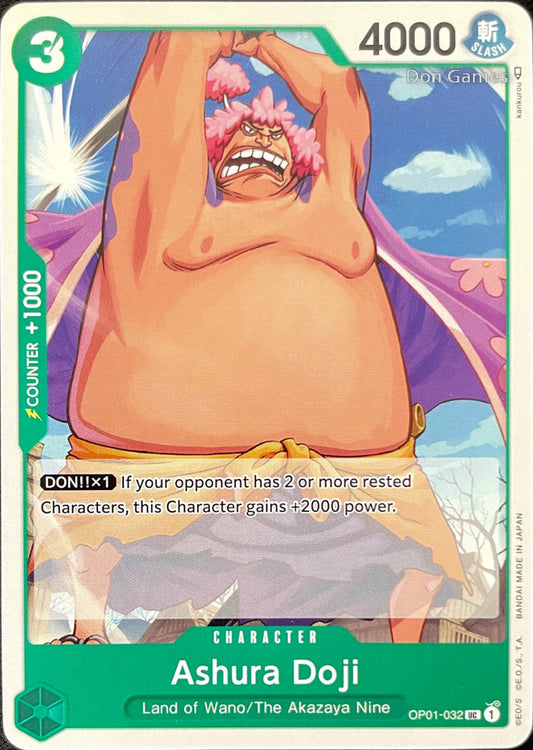 OP01-032 Ashura Doji Character Card