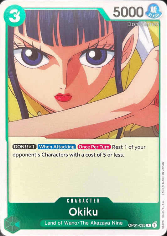 OP01-035 Okiku Character Card