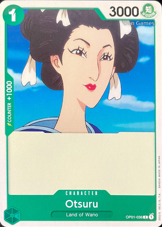 OP01-036 Otsuru Character Card