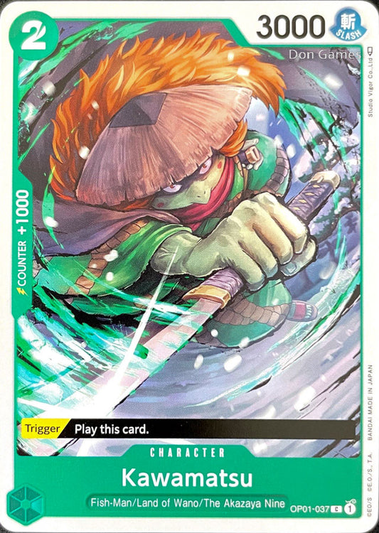 OP01-037 Kawamatsu Character Card