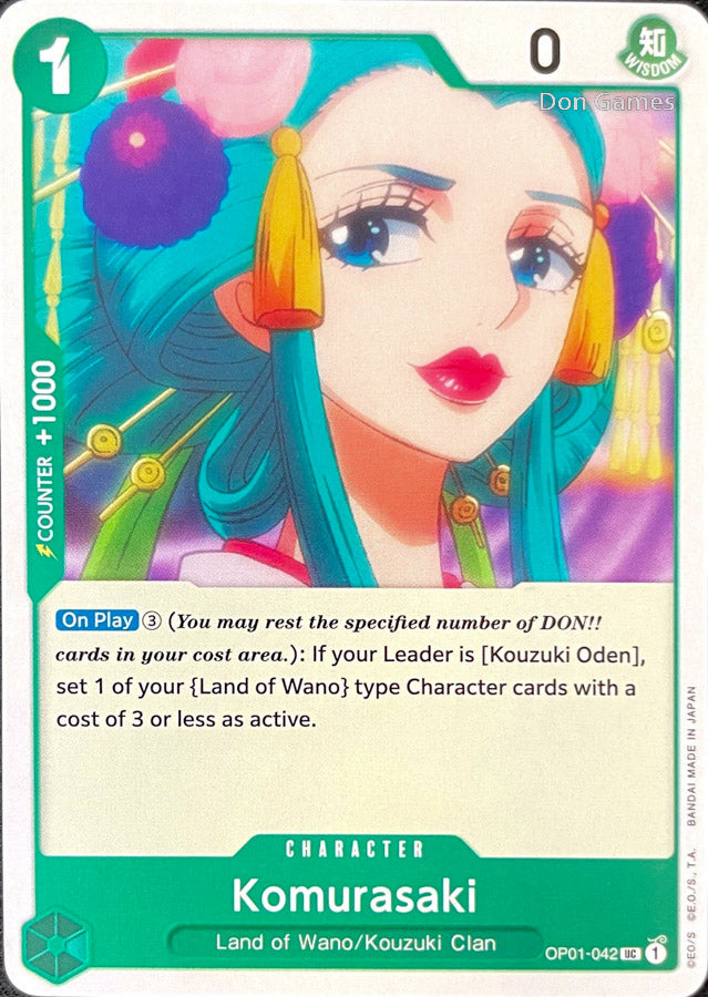 OP01-042 Komurasaki Character Card