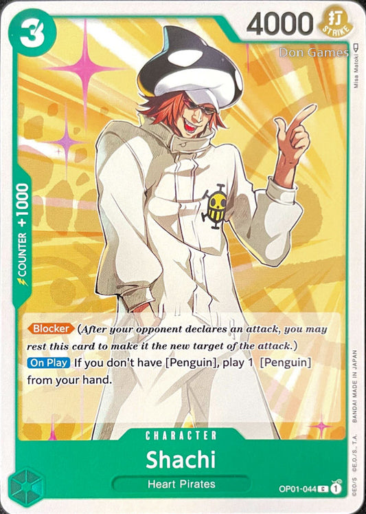 OP01-044 Shachi Character Card