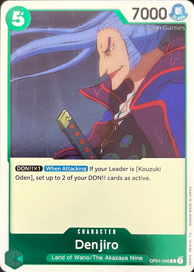 OP01-046 Denjiro Character Card