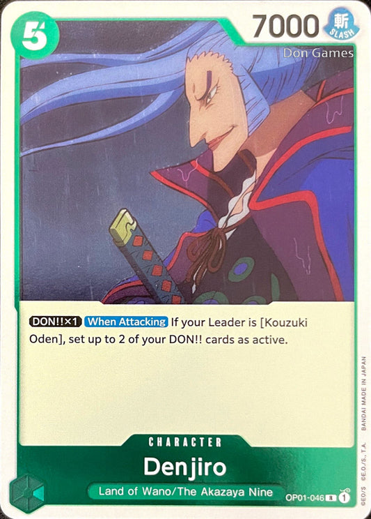 OP01-046 Denjiro Character Card