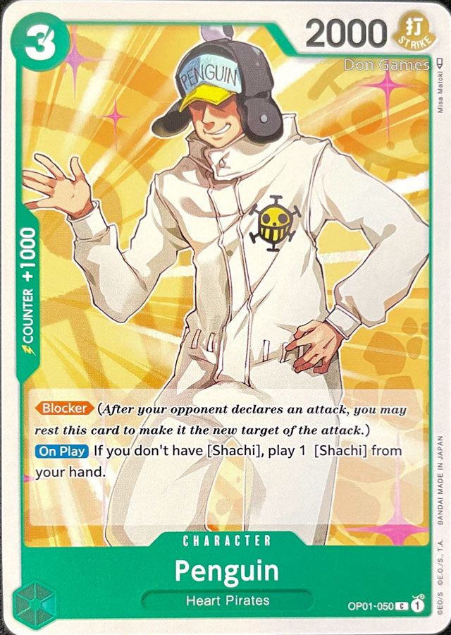 OP01-050 Penguin Character Card