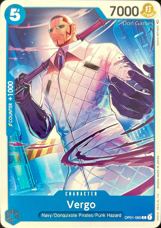 OP01-065 Vergo Character Card