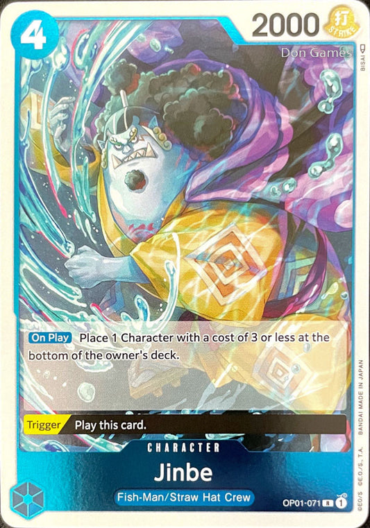 OP01-071 Jinbe Character Card