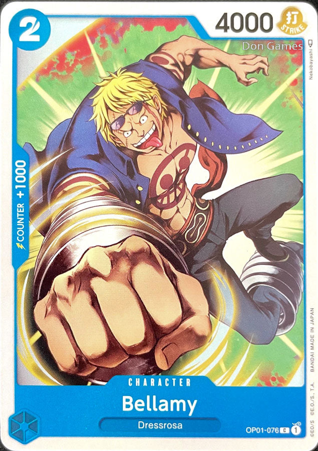 OP01-076 Bellamy Character Card